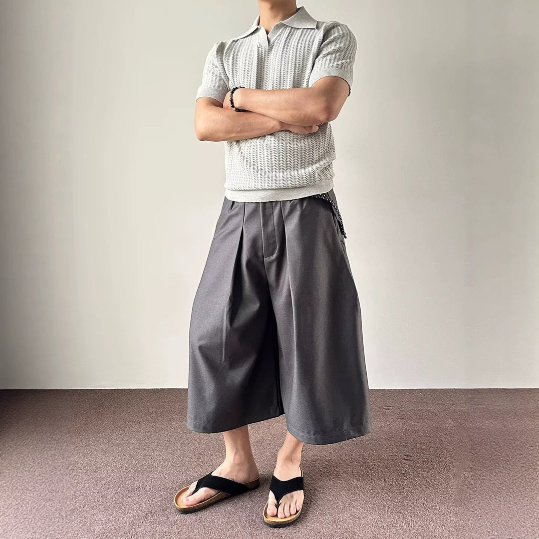 Herren modische Strick-Polo mit Grafiken Shop Nory