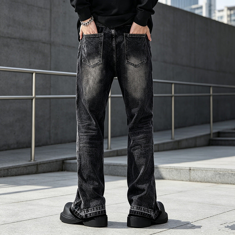 Herren Casual Straight Leg Jeans Shop Nory