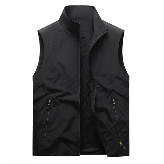 Damen Leichte Outdoor-Weste mit praktischen Taschen