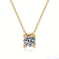 Damen elegante Halskette mit funkelndem Kristall Shop Nory