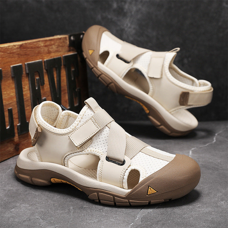 Damen Multifunktionale Outdoor-Sandalen mit verstellbaren Riemen und rutschfester Sohle