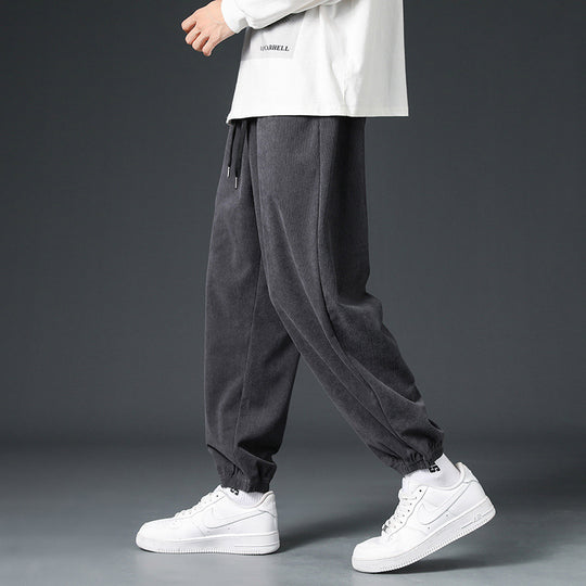 Herren Sportliche Relaxed Fit Freizeithose