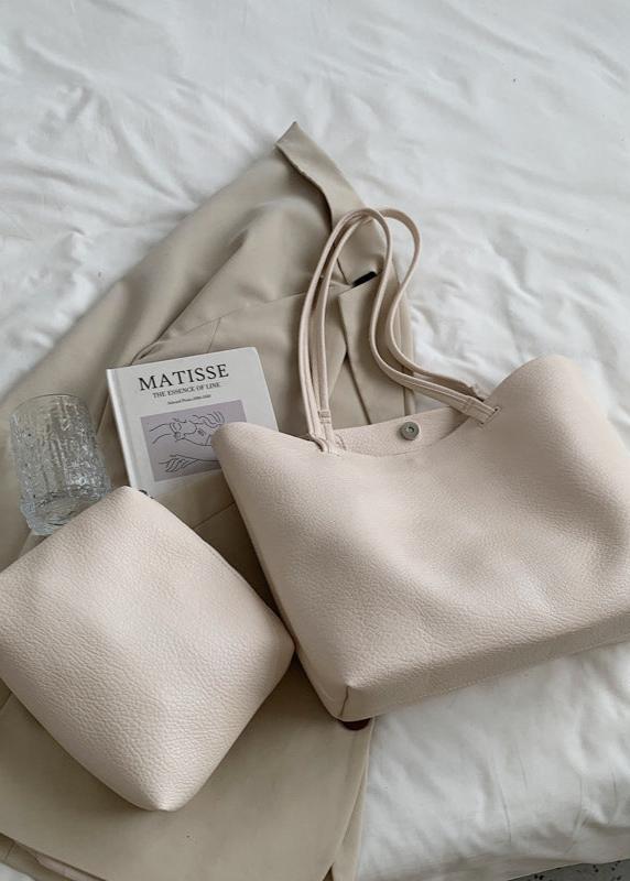 Geräumige Damen Schultertasche Aus Weichem Leder