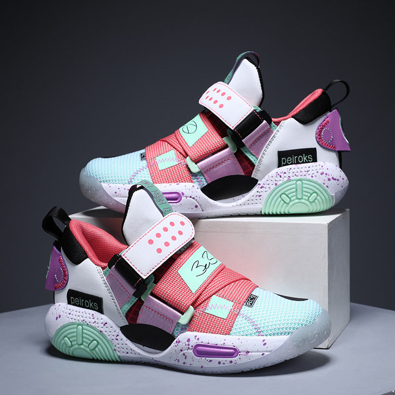 Damen Sportliche Sneaker mit innovativem Klettverschluss und atmungsaktivem Obermaterial