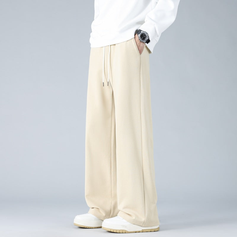 Herren Weite Oversize-Baggy-Loungehose mit Tunnelzugbund und fließender Jersey‑Qualität Shop Nory