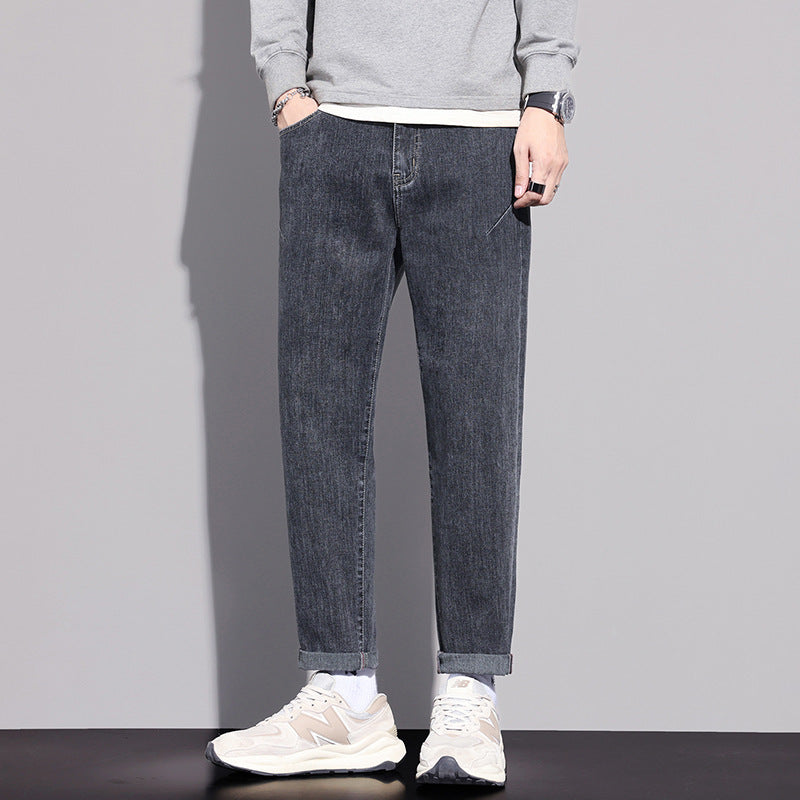 Herren Modische Relaxed Fit Jeans Shop Nory