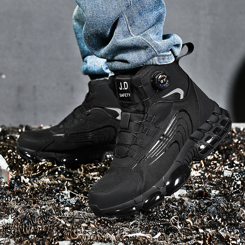Damen Sicherheitsstiefel mit rutschfester Sohle und dämpfendem Design