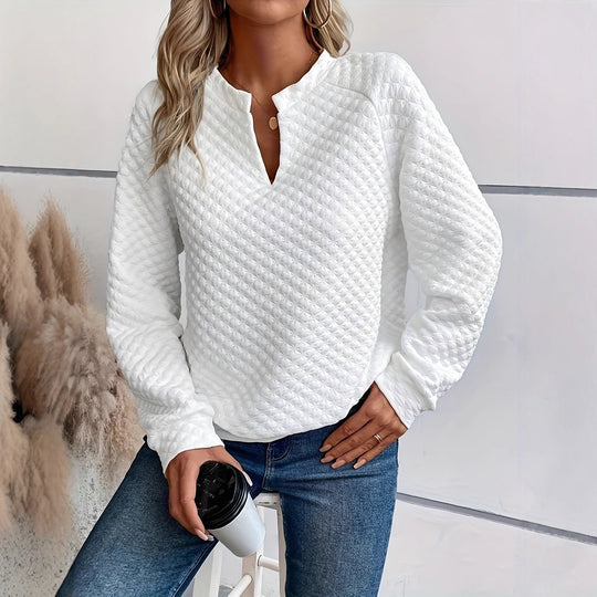 Damen Modischer Stehkragen Pullover Shop Nory