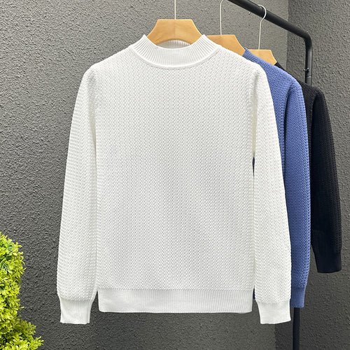 Damen Strukturierter Rollkragenpullover aus feinem Waffelstrick Shop Nory