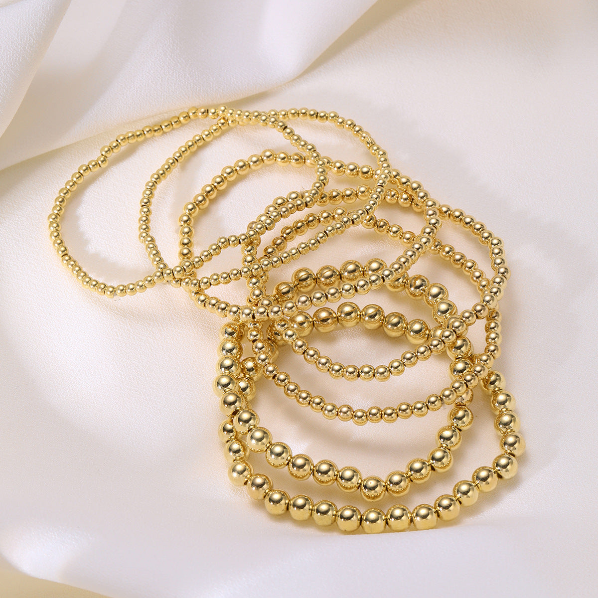 Damen-Armband-Set mit eleganten, filigranen Kugeln Shop Nory