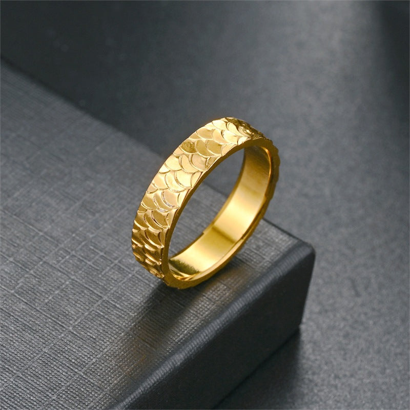 Herren Ringe mit kunstvollem, strukturiertem Oberflächendesign Shop Nory