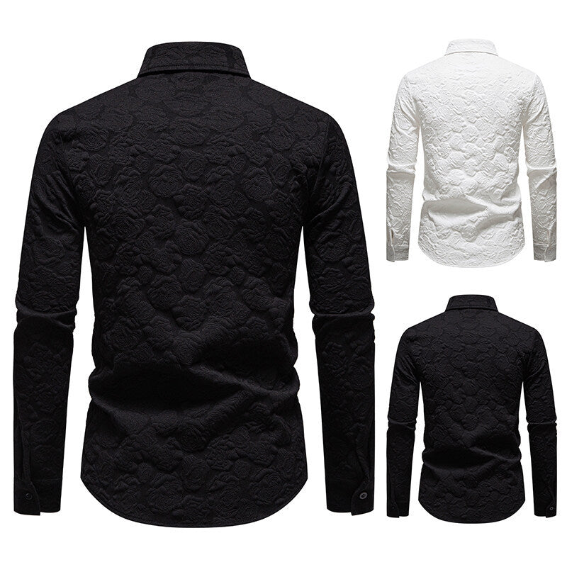 Herren Hemd mit strukturiertem Design