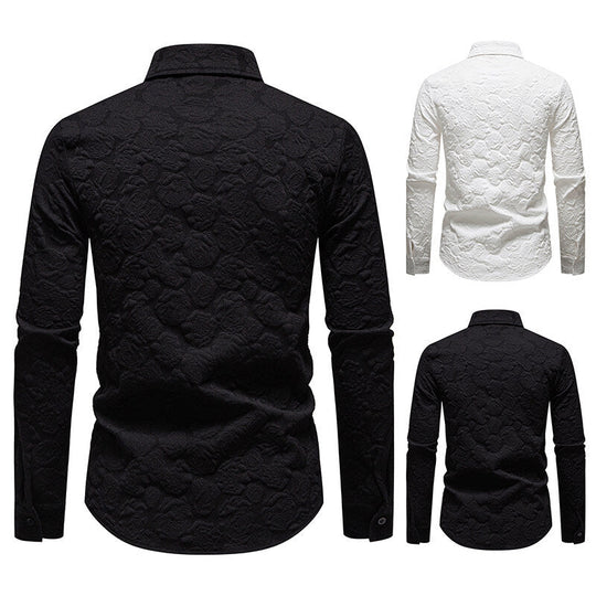 Herren Hemd mit strukturiertem Design