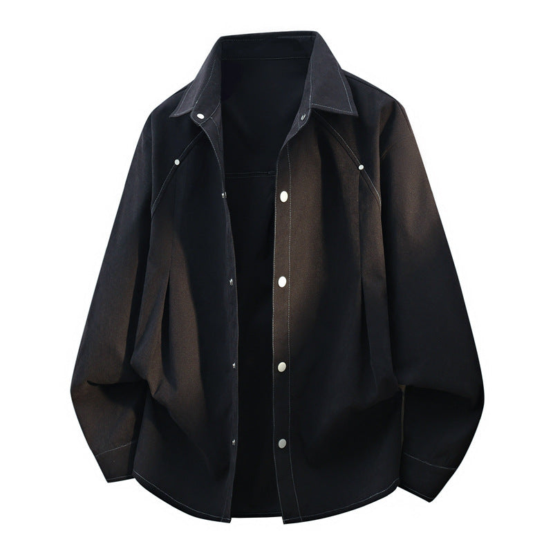 Herren Lässige Overshirtjacke Shop Nory