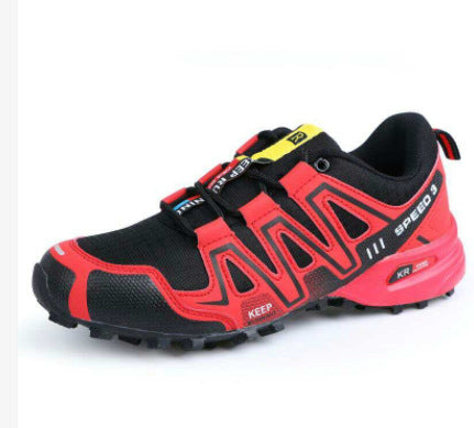 Damen Trailrunning-Schuhe mit rutschfester Sohle und innovativem Schnürsystem Shopnory