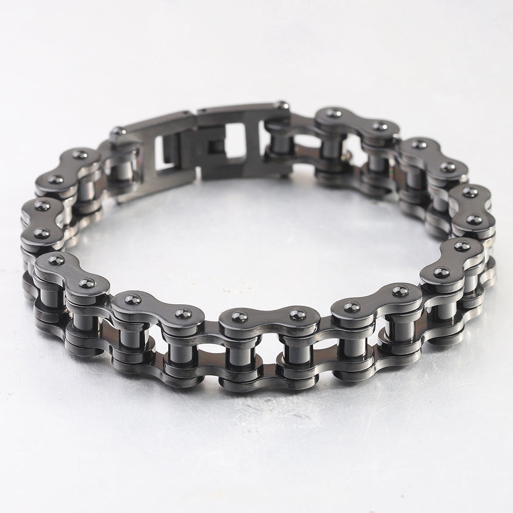 Herren Edelstahl Armband im Kettenlook Shop Nory