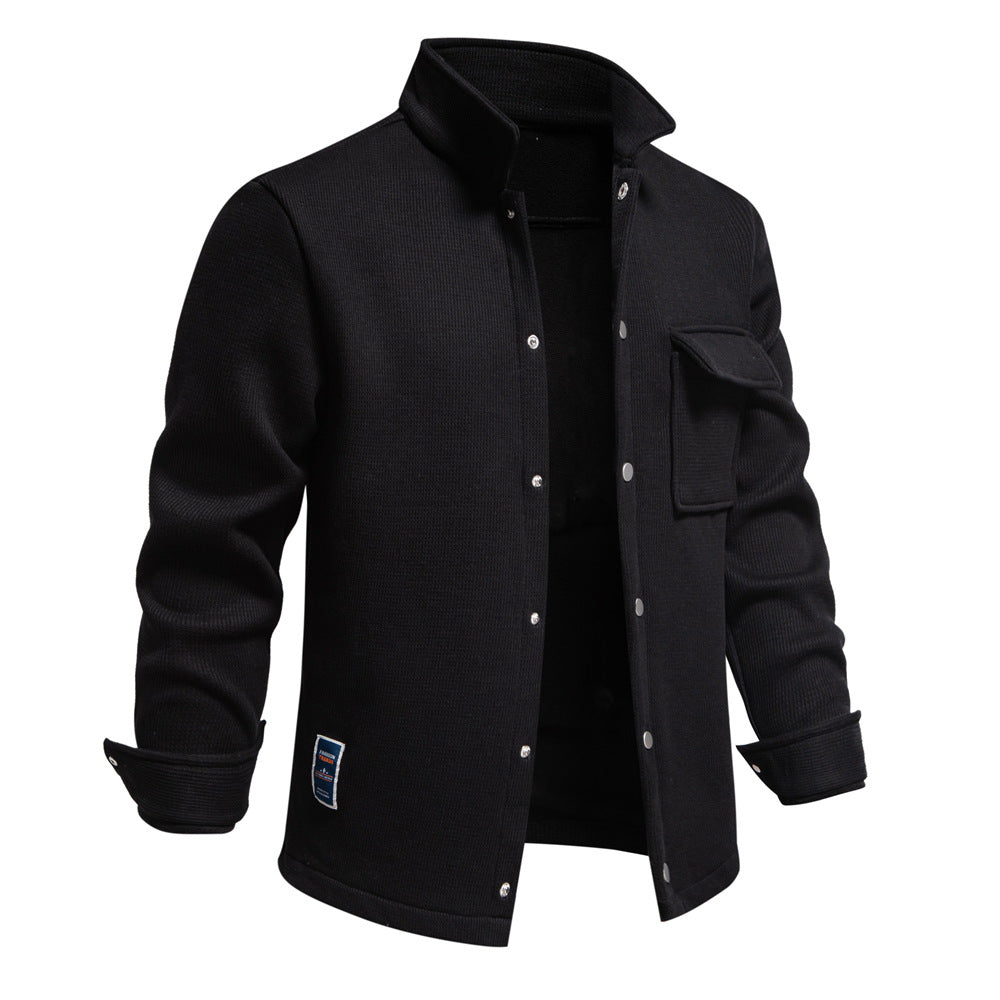 Herren Schulterjacke aus hochwertigem Thermostoff