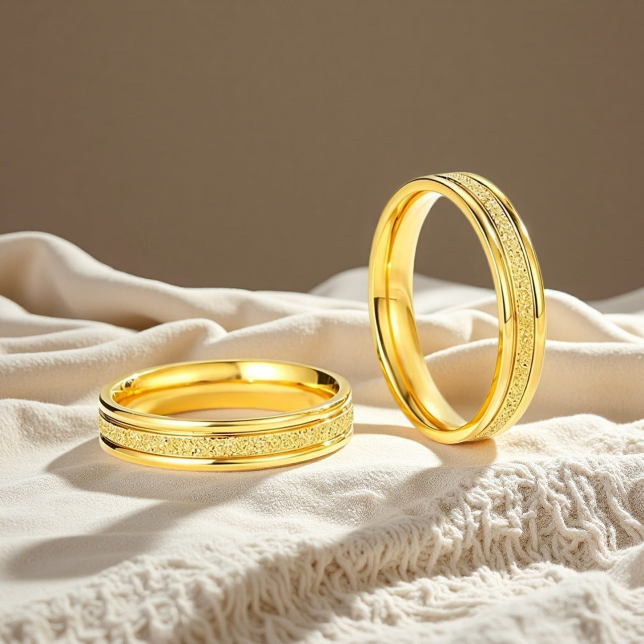 Herren Ring mit modernem Oberflächendesign und eleganten Akzenten Shop Nory