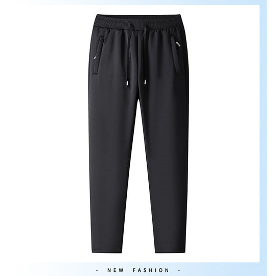 Herren Modische Sporthose mit elastischem Bund und Reißverschlusstaschen Shop Nory