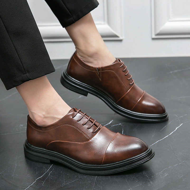 Damen Elegante und hochwertige Schnürschuhe aus Leder