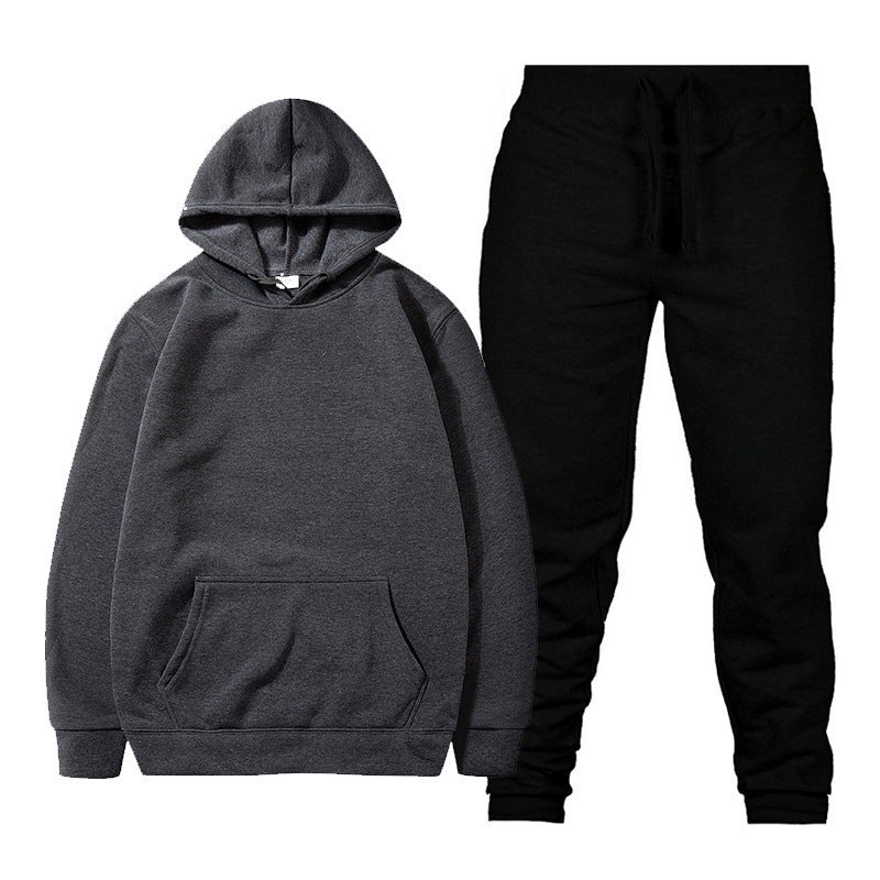 Unisex nan gemütliches Hoodie-Jogginganzug-Set mit Kängurutasche, elastischem Tunnelzugbund und gerippten Bündchen Shop Nory