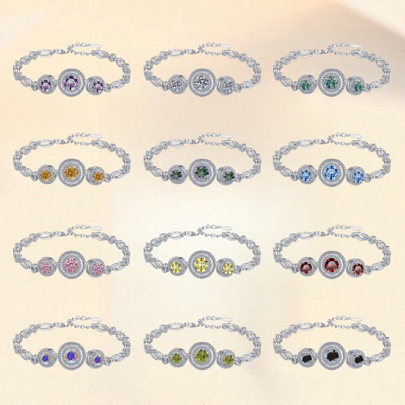 Damen elegantes Armband mit strahlenden Kristallen Shop Nory
