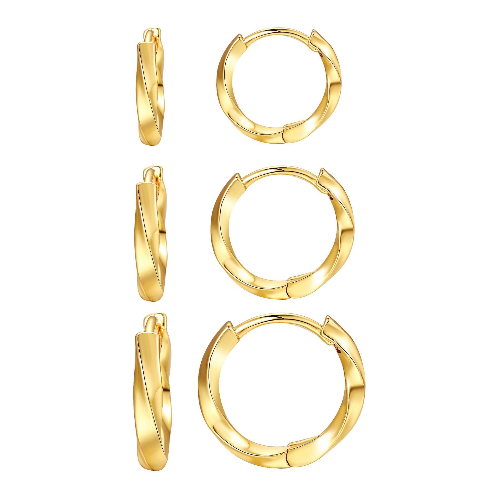 Damen Ohrringe-Set mit verschiedenen Designs und modernen Formen Shop Nory