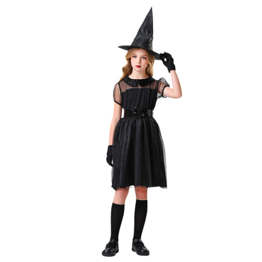 Mädchen Hexenkostüm mit Tüllrock und Zubehör Shop Nory