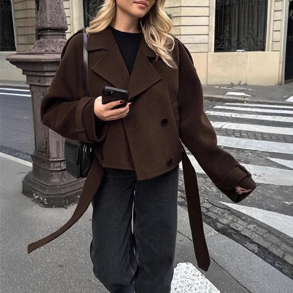 Damen Modische Oversized Jacke