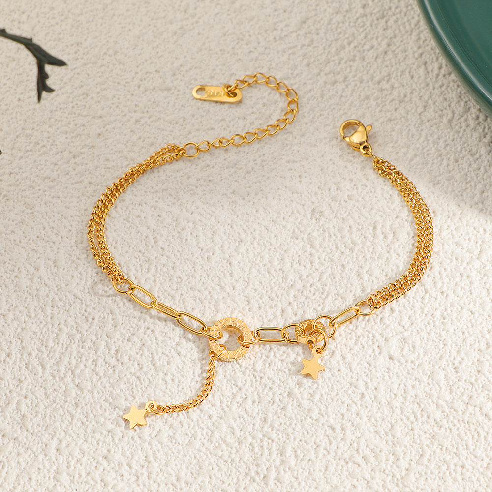 Damen elegante Anhängerarmband Shop Nory