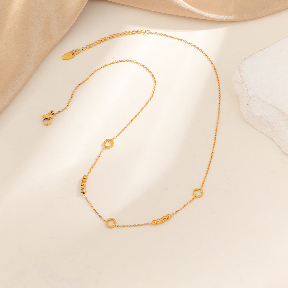 Frauen Minimalistische Goldkette Halskette Shop Nory