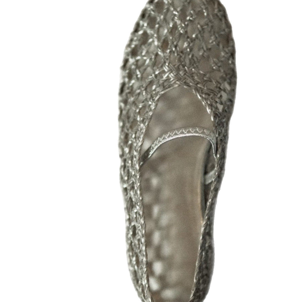 Damen luftige Ballerina mit elegantem Netzdesign