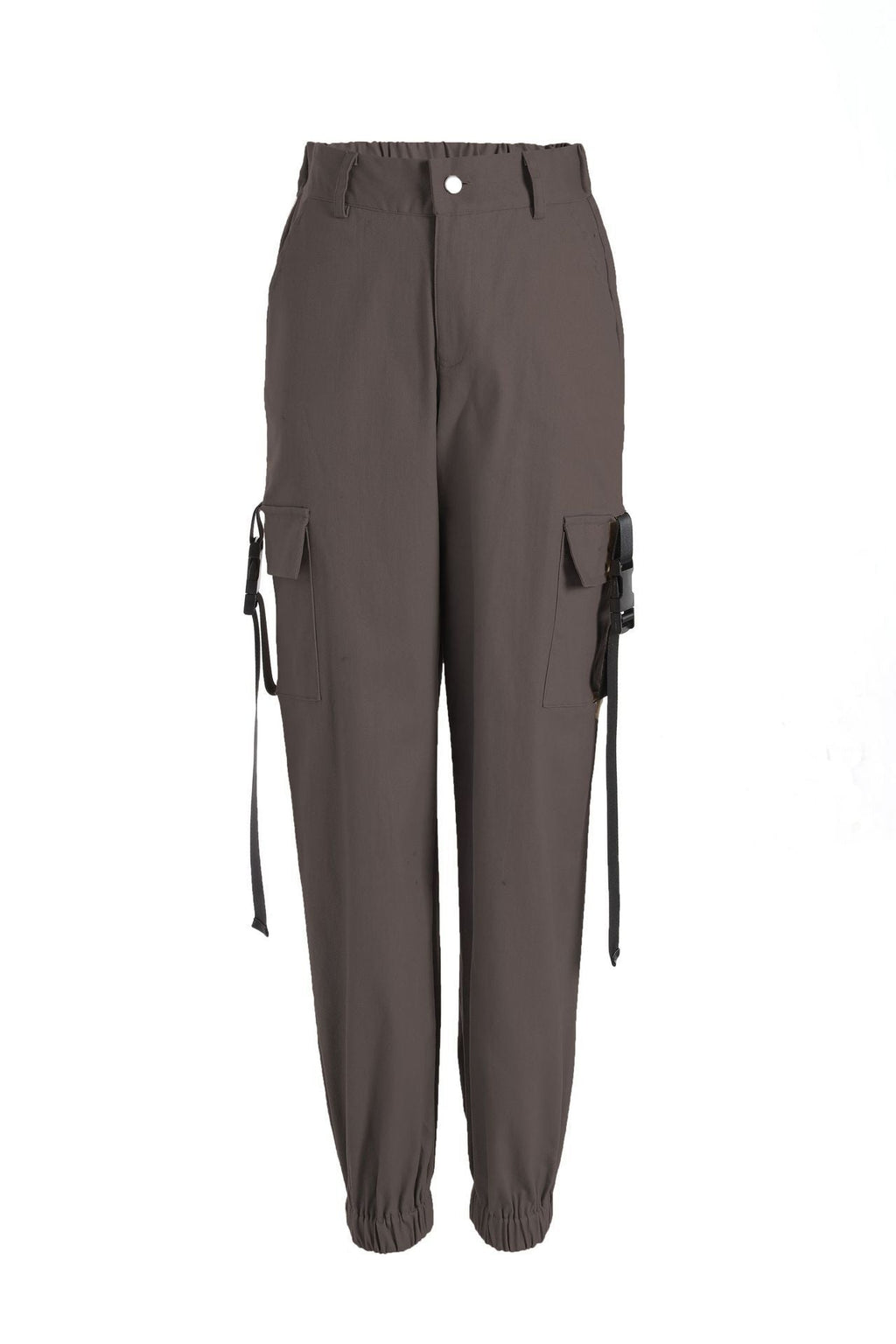 Damen Cargo-Hose mit elastischem Bund und praktischen Seitentaschen