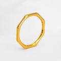 Damen geometrisierten Ring mit einzigartiger Struktur Shop Nory