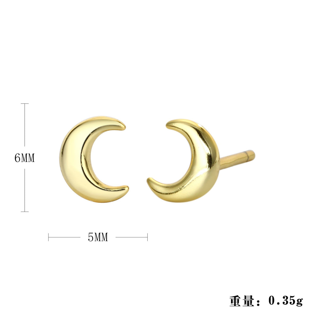 Damen Ohrstecker mit modernem Spikes-Design Shop Nory