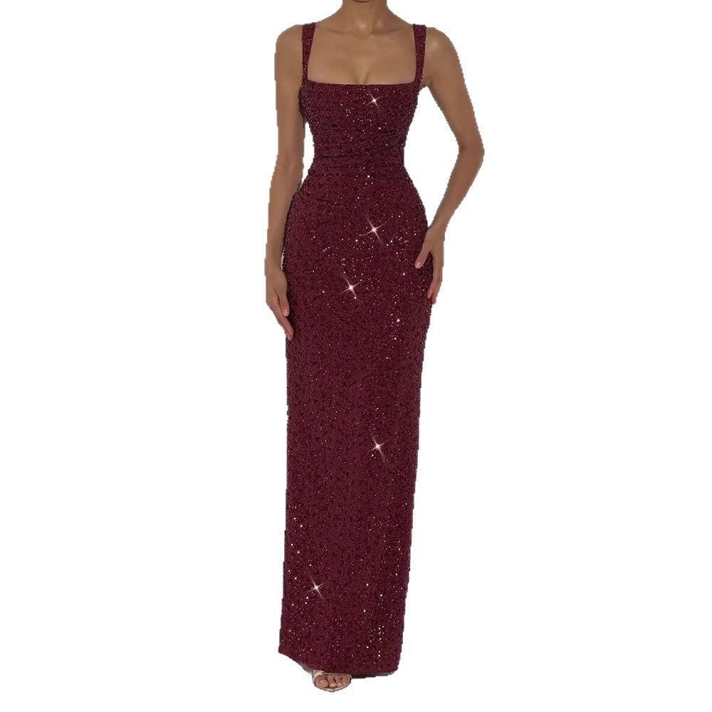 Damen glamouröses Abendkleid