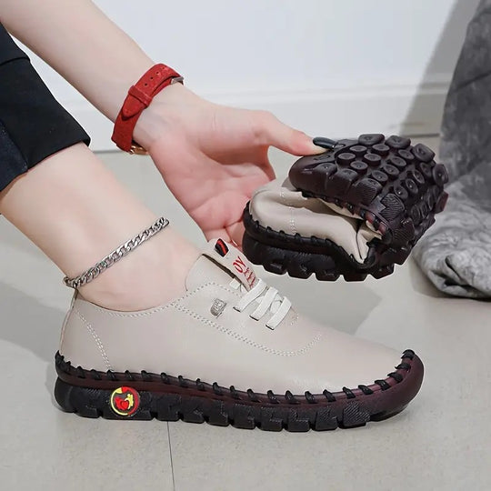 Damen nan flexible faltbare Freizeitsneaker mit stoßdämpfender Profilsohle Shop Nory