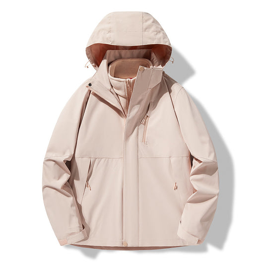 Herren Technische Outdoorjacke mit verstellbarem Kapuzendesign Shop Nory 1787797283