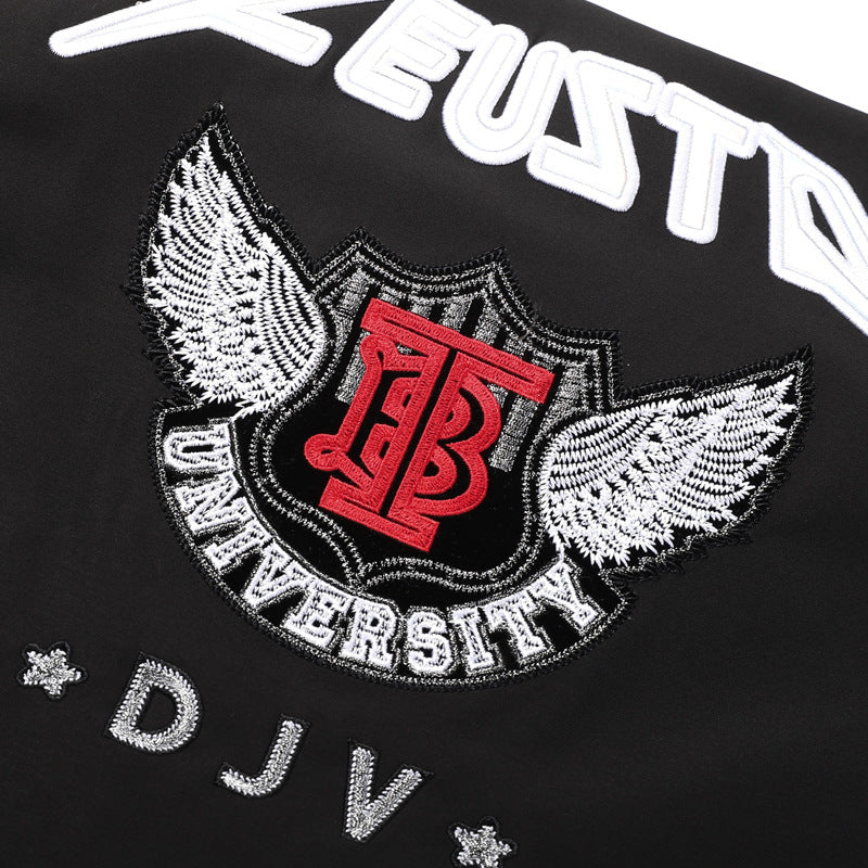 Herren Modische Bomberjacke mit Patch-Design Shop Nory