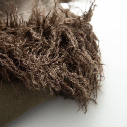 Damen Mantel mit Kunstfell-Schalkragen und Taillengürtel Shop Nory