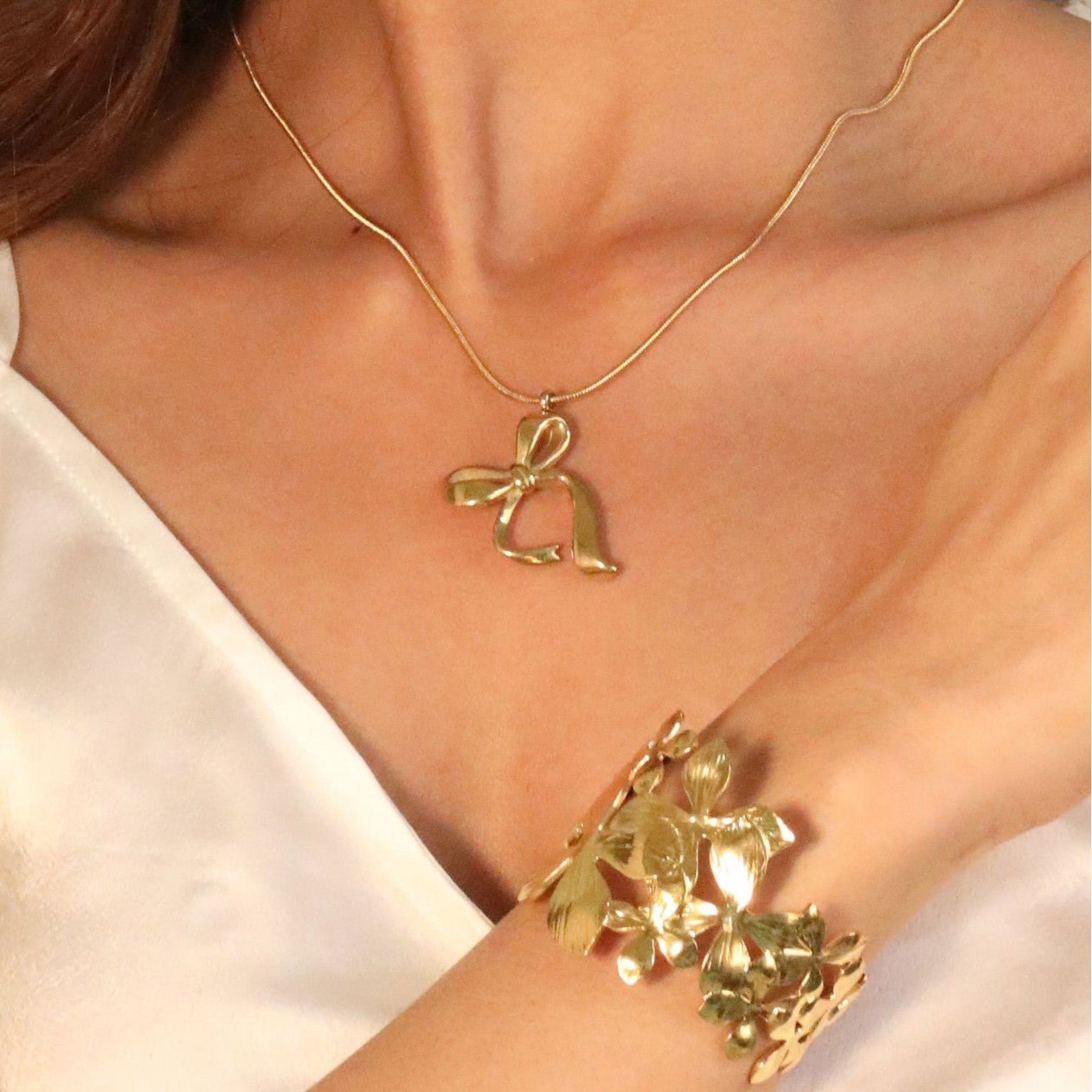 Damen Halskette mit herzförmigem Anhänger und flexiblem Verlängerungsverschluss Shop Nory