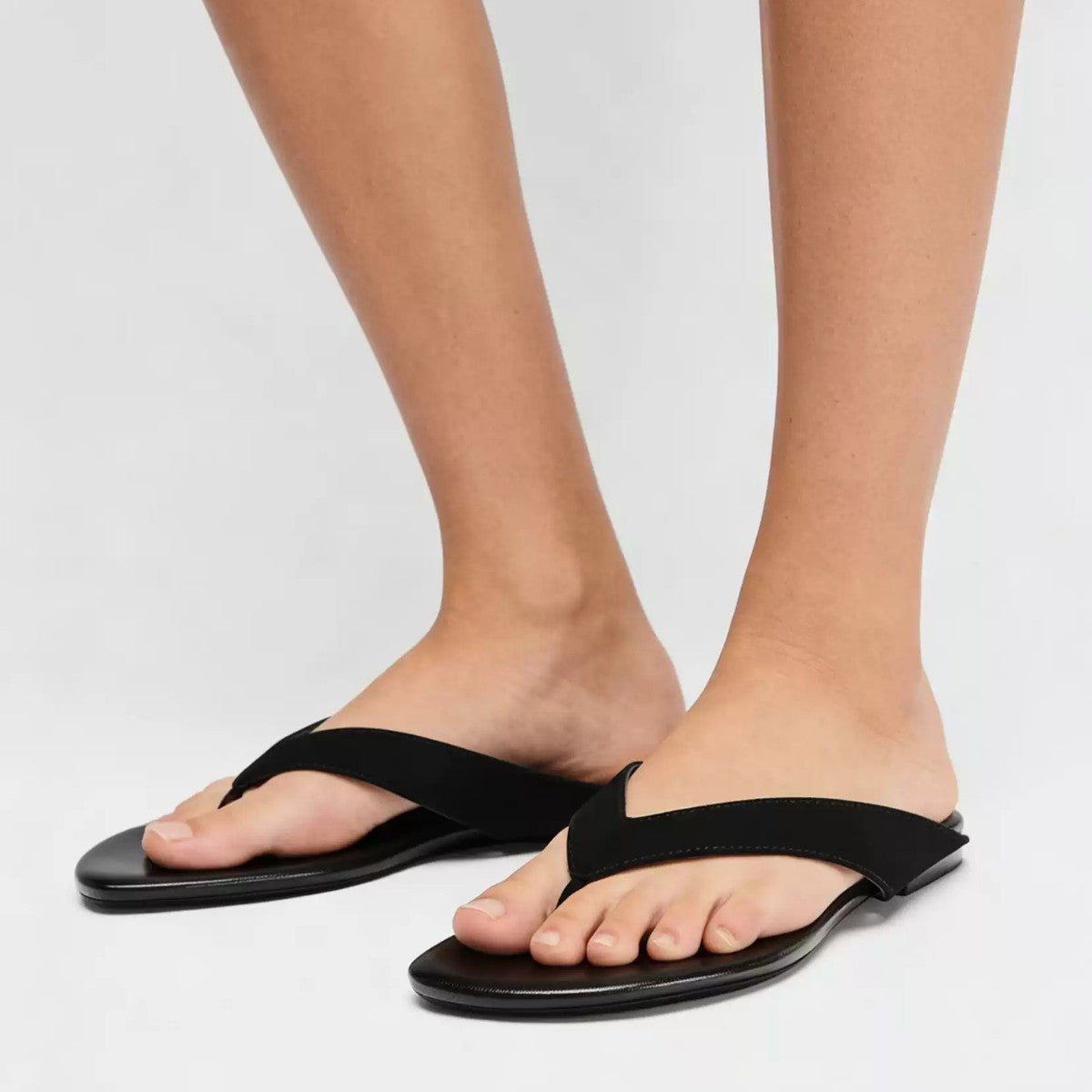 Damen Zehentrenner-Sandalen mit rutschfester Sohle und bequemem Fußbett