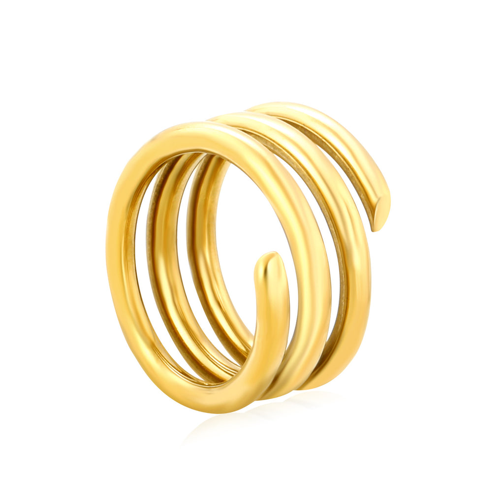 Damen Ring mit modernem, unterbrochenem Design Shop Nory