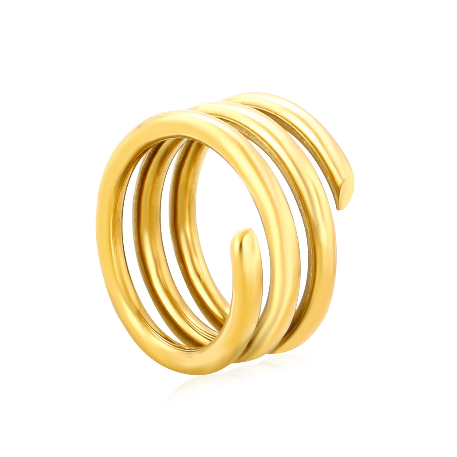 Damen Ring mit modernem, unterbrochenem Design Shop Nory