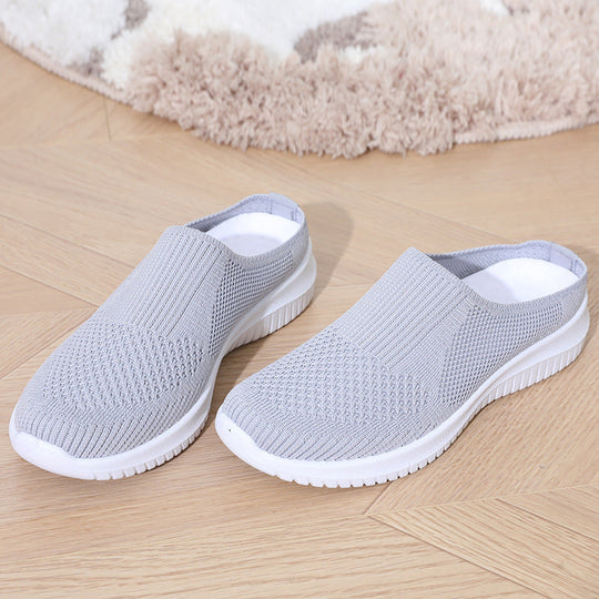 Damen bequeme und atmungsaktive Slip-On Sneaker