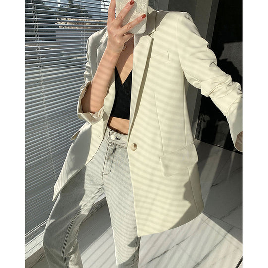 Damen Oversized Blazer im minimalistischen Design Shop Nory