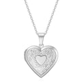 Damen Herz-Locket Halskette mit filigranem Design Shop Nory