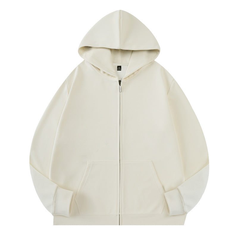 Unisex Oversize Kapuzen‑Zipjacke aus French‑Terry mit verdeckter Nahtführung Shop Nory