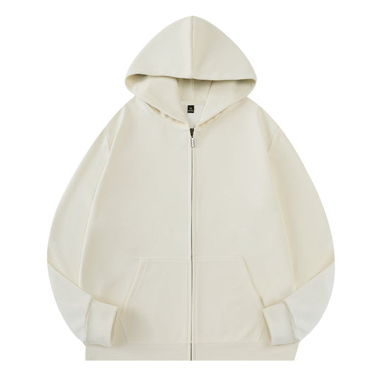 Unisex Oversize Kapuzen‑Zipjacke aus French‑Terry mit verdeckter Nahtführung Shop Nory