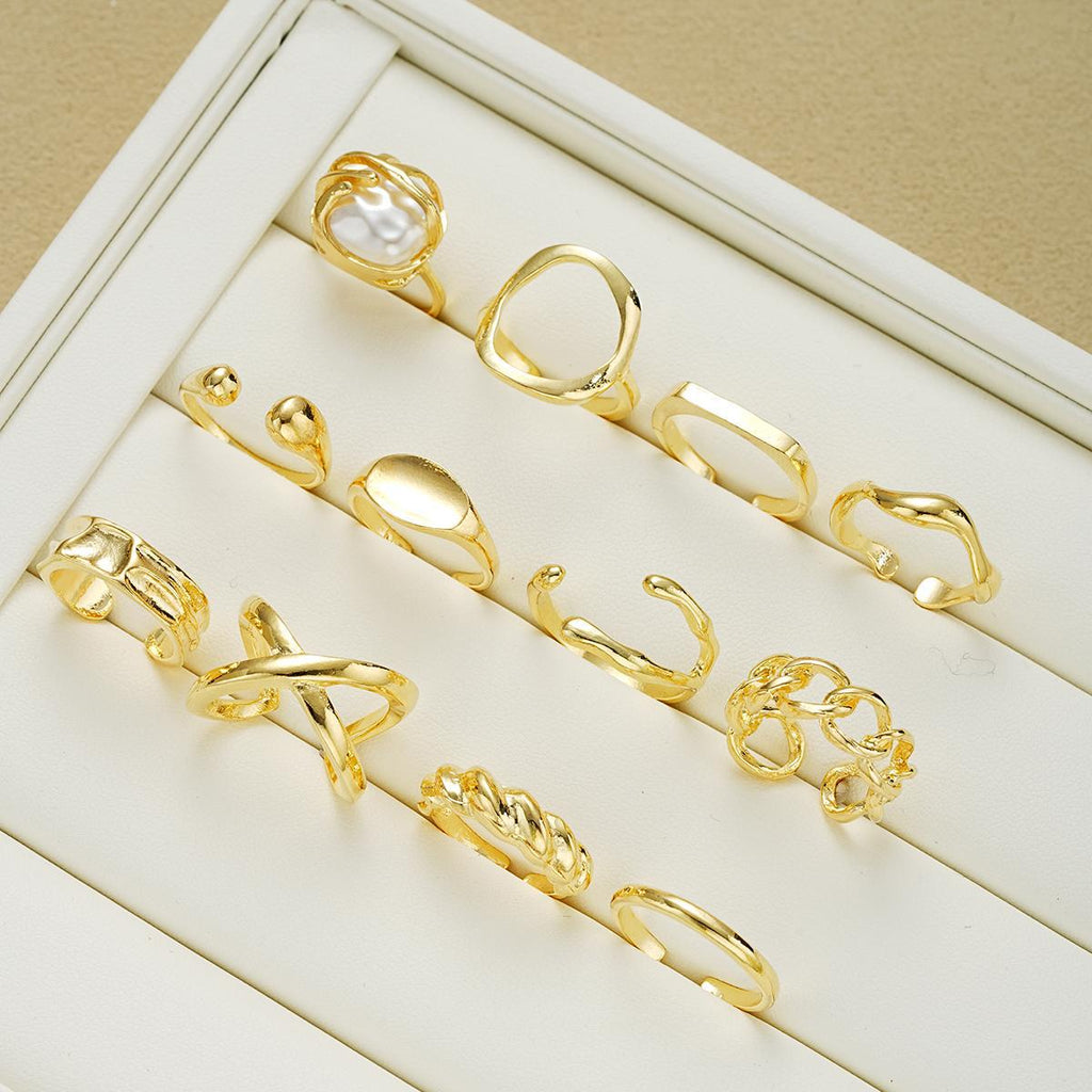 Damen Ring-Set mit eleganten und kreativen Designs Shop Nory